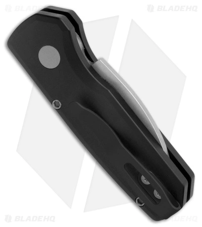 Pro-Tech Runt 5 Wharncliffe Automatic Knife Smooth Black (1.9" SW Magnacut) 5 Pro-Tech Runt 5 Wharncliffe Automatic Knife Smooth Black (1.9" SW Magnacut) - Image 3