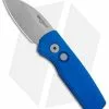Pro-Tech Runt 5 Wharncliffe Automatic Knife Blue (1.9" Stonewash) -Avokelavavat Sales Store Pro Tech Runt 5 Wharncliffe Auto Blue SW BHQ 135057 jr