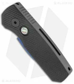 Pro-Tech Runt 5 Wharncliffe Automatic Textured Black Aluminum (1.9" Sapphire) -Avokelavavat Sales Store Pro Tech Runt 5 Wharncliffe Auto Textured Black Aluminum Sapphire BHQ 176910 jr spine