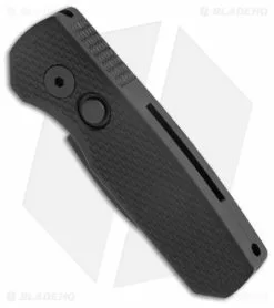 Pro-Tech Runt 5 Wharncliffe Automatic Knife Textured Black (1.9" DLC) -Avokelavavat Sales Store Pro Tech Runt 5 Wharncliffe Auto Textured Black DLC BHQ 160354 jr spine
