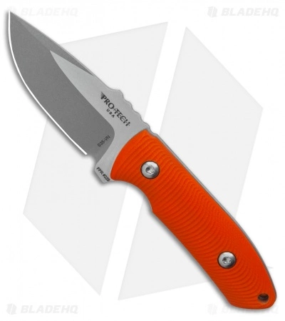 Pro-Tech George SBR Fixed Blade Knife Orange G-10 (2.9" SW/Satin) Kydex Sheath 3 Pro-Tech George SBR Fixed Blade Knife Orange G-10 (2.9" SW/Satin) Kydex Sheath