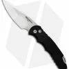 Pro-Tech TR-4 Automatic Knife Black Aluminum MOP Button (4" Compound Mirror)