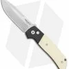 Pro-Tech Terzuola Tuxedo ATCF Automatic Knife Ivory Micarta (3.5" SW Magnacut)