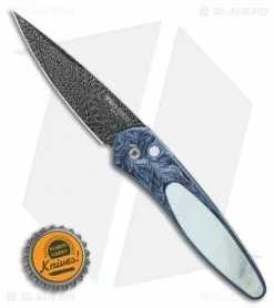 Pro-Tech Ultimate Custom Newport Knife MOP/Andrew Adams Engraving (3" Damascus) 9 Pro-Tech Ultimate Custom Newport Knife MOP/Andrew Adams Engraving (3" Damascus) -Avokelavavat Sales Store Pro Tech Ultimate Custom Newport Knife MOP Andrew Adams Engraving 3 Damascus BHQ 122891 LS Bottlecap