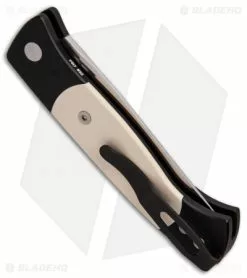 Pro-Tech Brend 2 Small Tuxedo Automatic Knife Ivory Micarta (2.9" Satin) 1251 7 Pro-Tech Brend 2 Small Tuxedo Automatic Knife Ivory Micarta (2.9" Satin) 1251 -Avokelavavat Sales Store Protech Brend 2 Tuxedo Ivory Micarta Satin BHQ 1222 er side