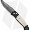 Pro-Tech Brend 3 Medium Tuxedo Custom Automatic Knife Micarta (3.75" Damascus) -Avokelavavat Sales Store Protech Brend 3 Tuxedo Custom Auto Ivory Micarta Damascus 1351 DM BHQ 3508 jr 3