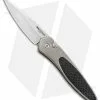 Pro-Tech Custom Newport Automatic Knife Bronzed Ti/CF Inlay (3" Satin)