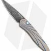 Pro-Tech Custom Newport Automatic Knife Wave Pattern Ti (3" Damascus) -Avokelavavat Sales Store Protech Custom Newport Auto Wave Pattern Ti Damascus 3450 DAM BHQ 101308 jr