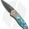 Pro-Tech Sprint Custom Automatic Knife Abalone/Bronze Ti (1.95" Damascus) 1 Pro-Tech Sprint Custom Automatic Knife Abalone/Bronze Ti (1.95" Damascus) -Avokelavavat Sales Store Protech Custom Sprint Auto Abalone Bronze Ti Orange Peel Damascus BHQ 94135 jr