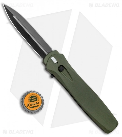 Pro-Tech Dark Angel OTF Automatic Knife OD Green (3.7" Black) 3202 7 Pro-Tech Dark Angel OTF Automatic Knife OD Green (3.7" Black) 3202 - Image 5