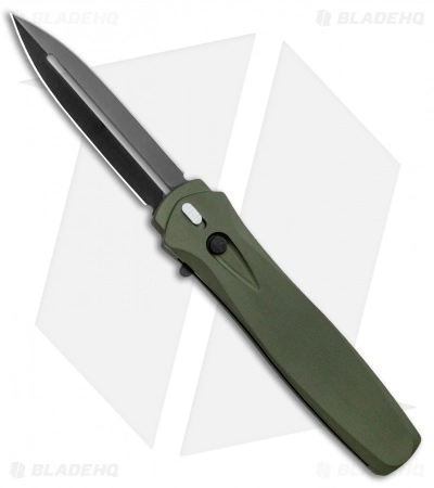 Pro-Tech Dark Angel OTF Automatic Knife OD Green (3.7" Black) 3202 3 Pro-Tech Dark Angel OTF Automatic Knife OD Green (3.7" Black) 3202