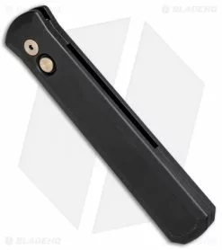 Pro-Tech Godfather Automatic Knife Solid Black (4" Copper Rose) 921 CR -Avokelavavat Sales Store Protech Godfather Auto Solid Black Copper Rose 921 CR BHQ 77541 jr spine