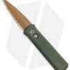 Pro-Tech Godson Desert Warrior Automatic Knife OD Green (3.15" Copper) 721DW -Avokelavavat Sales Store Protech Godson Desert Warrior Auto OD Green Copper 721DW BHQ 91393 jr