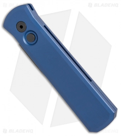 Pro-Tech Godson Automatic Knife Blue Tactical (3.15" Black) 4 Pro-Tech Godson Automatic Knife Blue Tactical (3.15" Black) - Image 2