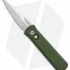 Pro-Tech Godson Automatic Knife OD Green (3.15" Satin) 721 -Avokelavavat Sales Store Protech Godson green satin 721 BHQ 26541 jr