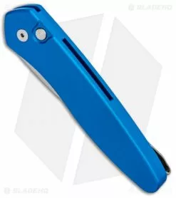 Pro-Tech Half-Breed Automatic Knife Blue (1.95" Stonewash) 3605-BLUE -Avokelavavat Sales Store Protech Half Breed Auto Blue SW 306 BLUE BHQ 102254 jr spine