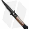 Pro-Tech Large Don Automatic Knife Koa Wood (4.5" Black) 1907-KOA