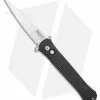 Pro-Tech Protech Large Don Automatic Knife Black Aluminum Handle (4.5" Satin) 1921