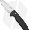 Pro-Tech Les George Rockeye Automatic Knife Smooth Black (3.4" Satin) 1 Pro-Tech Les George Rockeye Automatic Knife Smooth Black (3.4" Satin) -Avokelavavat Sales Store Protech Les George Rockeye Automatic Smooth Black Satin LG201 S BHQ 78543 jr