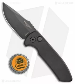 Pro-Tech Les George SBR Automatic Knife Black Aluminum (2.6" Black) 9 Pro-Tech Les George SBR Automatic Knife Black Aluminum (2.6" Black) -Avokelavavat Sales Store Protech Les George SBR Auto Black aluminum Black LG403 BHQ 99837 jr bottlecap