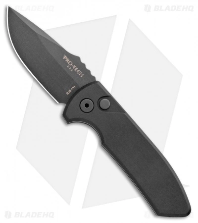 Pro-Tech Les George SBR Automatic Knife Black Aluminum (2.6" Black) 3 Pro-Tech Les George SBR Automatic Knife Black Aluminum (2.6" Black)