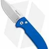Pro-Tech Les George SBR Automatic Knife Blue Aluminum (2.6" Stonewash) -Avokelavavat Sales Store Protech Les George SBR Auto Blue Aluminum SW LG401 BLUE BHQ 106104 jr