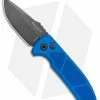 Pro-Tech Les George SBR Automatic Knife Blue Knurled Aluminum (2.6" Black) -Avokelavavat Sales Store Protech Les George SBR Auto Blue Knurled aluminum Black LG407 Blue BHQ 100084 jr