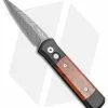 Pro-Tech Custom Godson Automatic Knife Cocobolo (3.15" Damascus) 706-DM -Avokelavavat Sales Store Protech Limited Custom Godson Cocobolo Damascus 706 DM BHQ 31256 jr