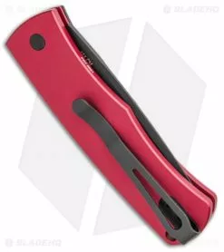 Pro-Tech Magic BR-1 "Whiskers" Automatic Red Aluminum (3.125" Black) BR-1.7 8 Pro-Tech Magic BR-1 "Whiskers" Automatic Red Aluminum (3.125" Black) BR-1.7 -Avokelavavat Sales Store Protech Magic BR 1 Whiskers Auto Red Alum Black BHQ 101579 jr side