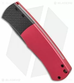 Pro-Tech Magic BR-1 "Whiskers" Automatic Red Aluminum (3.125" Black) BR-1.7 7 Pro-Tech Magic BR-1 "Whiskers" Automatic Red Aluminum (3.125" Black) BR-1.7 -Avokelavavat Sales Store Protech Magic BR 1 Whiskers Auto Red Alum Black BHQ 101579 jr spine