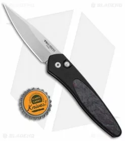 Pro-Tech Newport Black Automatic Knife Red Marble Carbon Fiber (3" Stonewash) -Avokelavavat Sales Store Protech Newport Black Auto Red Marbled CF SW 3415 MR BHQ 94136 jr bottlecap