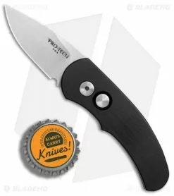 Pro-Tech Runt J4 Automatic Knife Black Handle (1.94" Satin) 4411 9 Pro-Tech Runt J4 Automatic Knife Black Handle (1.94" Satin) 4411 -Avokelavavat Sales Store Protech Runt J4 black satin BHQ 3756 er bottlecap