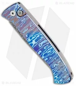 Pro-Tech Small Brend Auto Moku-Ti Handle (2.75 Mosaic Dam) -Avokelavavat Sales Store Protech Small Brend Auto Moku Ti Handle Mosaic Damascus BHQ 110625 jr spine