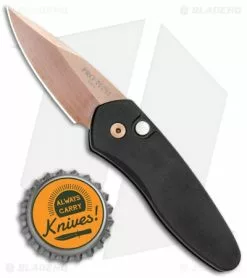 Pro-Tech Sprint Automatic Knife Black (1.95" Rose Gold) 2907-RG 9 Pro-Tech Sprint Automatic Knife Black (1.95" Rose Gold) 2907-RG -Avokelavavat Sales Store Protech Sprint Auto Black Rose Gold 2907 RG BHQ 112047 jr bottlecap
