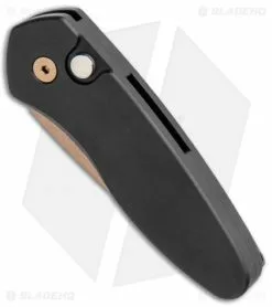 Pro-Tech Sprint Automatic Knife Black (1.95" Rose Gold) 2907-RG 7 Pro-Tech Sprint Automatic Knife Black (1.95" Rose Gold) 2907-RG -Avokelavavat Sales Store Protech Sprint Auto Black Rose Gold 2907 RG BHQ 112047 jr spine