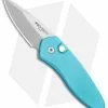 Pro-Tech Sprint Automatic Knife Teal/MOP (1.95" Stonewash) 2905 -Avokelavavat Sales Store Protech Sprint Auto Teal MOP SW 2905 BHQ 111469 jr