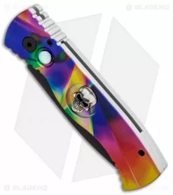 Pro-Tech Custom TR-2 Skull Surprise PK Print Ano #8 (Black) Blade Show 2018 -Avokelavavat Sales Store Protech TR 2 Skull Surprise 8 Blade Show 2018 BHQ 85783 jr spine