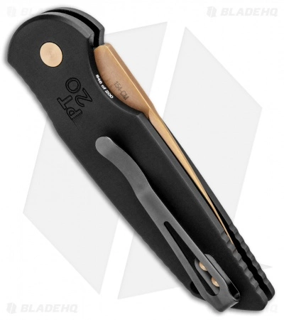Pro-Tech TR-3 Automatic Knife 20th Anniversary Edition (3.5" Rose Gold) 5 Pro-Tech TR-3 Automatic Knife 20th Anniversary Edition (3.5" Rose Gold) - Image 3