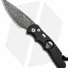 Pro-Tech TR-5 Skull Tactical Response Automatic Knife Black (3.25" Damascus)