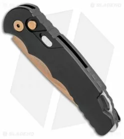 Pro-Tech TR-5 Tactical Response Automatic Knife Black (3.25" Rose Gold) T503-RG -Avokelavavat Sales Store Protech TR 5 Tactical Response Auto Black Rose Gold T503 RG BHQ 112314 jr spine