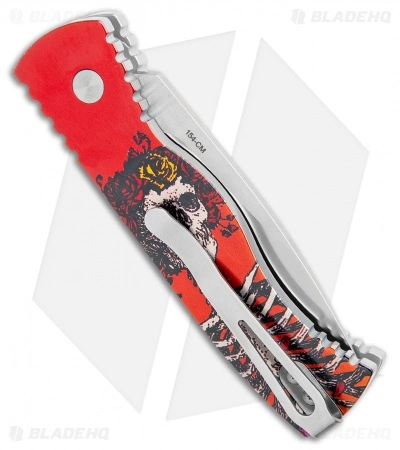 Pro-Tech Tactical Response 2 Automatic Knife Skeleton Rose (3" Satin) TR-2.41 5 Pro-Tech Tactical Response 2 Automatic Knife Skeleton Rose (3" Satin) TR-2.41 - Image 3