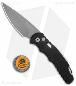 Pro-Tech TR-5 Automatic Knife Black (3.25" Bead Blast) -Avokelavavat Sales Store Protech Tactical Response 5 Black BB T501 BHQ 80654 jr bottlecap
