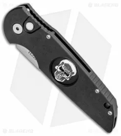 Pro-Tech Tactical Response TR-3 Knife Sterling Silver Skull (3.5" Satin) TR-3.71 -Avokelavavat Sales Store Protech Tactical Response III Black TR 3 Sterling Silver Skull Satin TR 3.71 BHQ 100991 jr spine