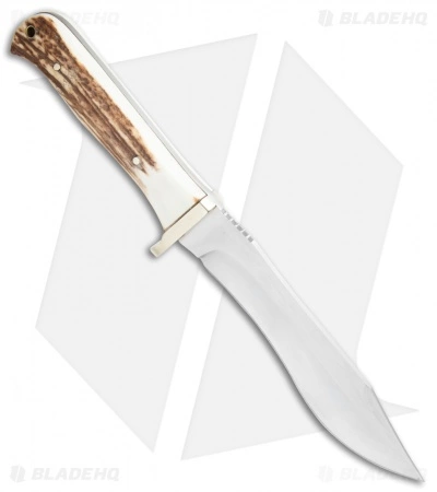 Puma SGB Buffalo Hunter Fixed Blade Knife Stag (5.625" Satin) 4 Puma SGB Buffalo Hunter Fixed Blade Knife Stag (5.625" Satin) - Image 2