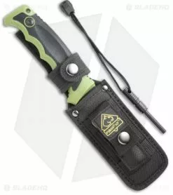 Puma SGB Forever Knife XP Fixed Blade Green (4.5" Black) -Avokelavavat Sales Store Puma SGB Forever Green Black 7205001 BHQ 60227 jr whistle