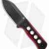 QSP Canary Neck Knife Fixed Blade Black/Red G-10 (2.5" BW) 2 QSP Canary Neck Knife Fixed Blade Black/Red G-10 (2.5" BW) -Avokelavavat Sales Store QSP Canary Neck Knife Black Red G 10 BlackWash BHQ 175582 jr
