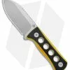 QSP Canary Neck Knife Fixed Blade Black/Yellow G-10 (2.5" SW) -Avokelavavat Sales Store QSP Canary Neck Knife Black Yellow G 10 SW BHQ 175257 jr