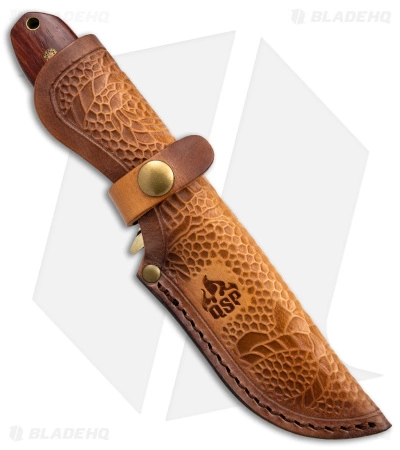 QSP Erised I Fixed Blade Knife Rose Wood (4.2" Polished 9CR14MOV) 5 QSP Erised I Fixed Blade Knife Rose Wood (4.2" Polished 9CR14MOV) - Image 3