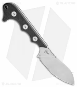 QSP Neckmuk Fixed Blade Neck Knife Black G-10 (2.8" Satin) QS125-A -Avokelavavat Sales Store QSP Neckmuck Black G 10 Satin BHQ 108189 jr spine