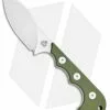 QSP Neckmuk Fixed Blade Neck Knife Green G-10 (2.8" Satin) QS125-C -Avokelavavat Sales Store QSP Neckmuck Green G 10 Satin BHQ 111670 jr